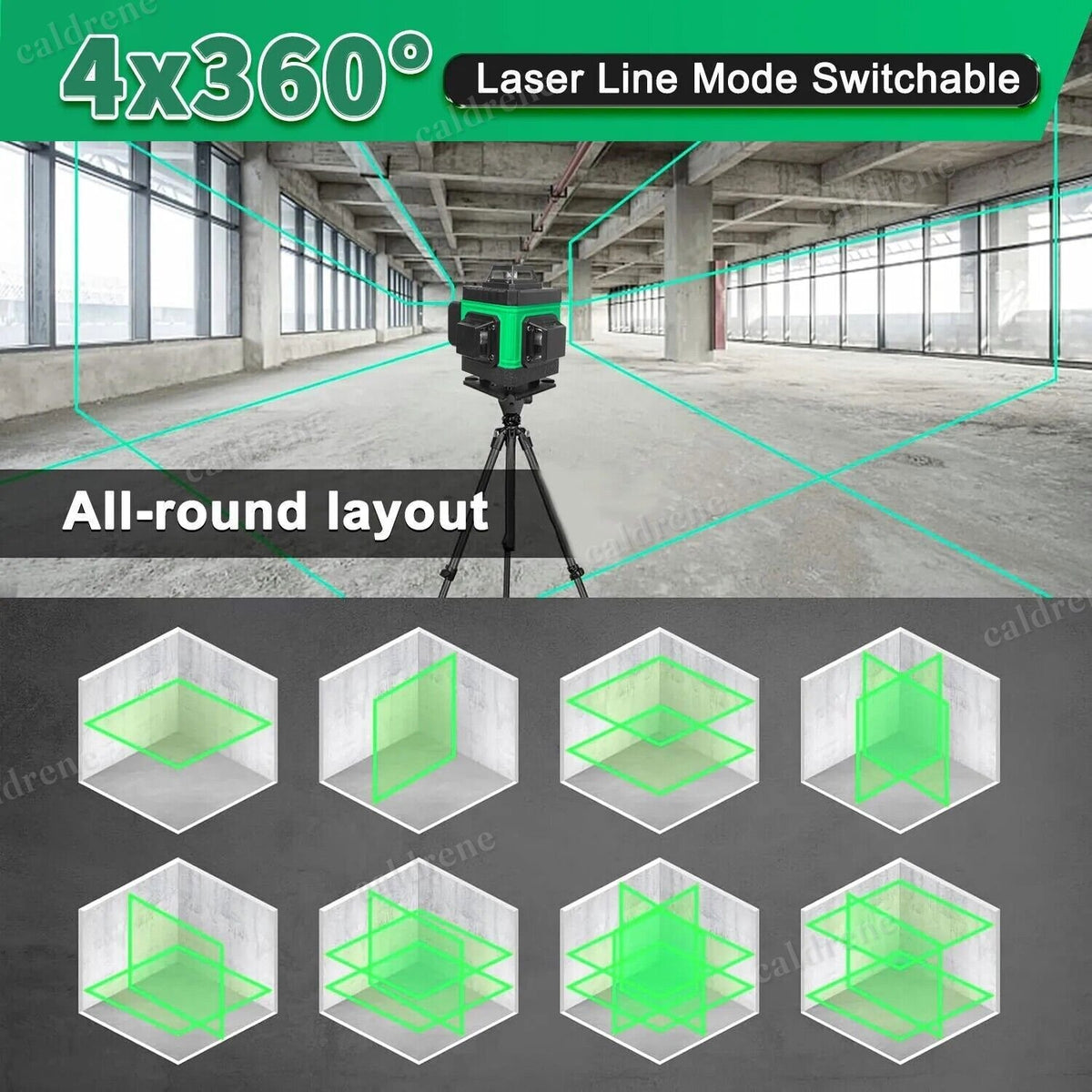 16-Line 4D Self-Leveling 360° Laser Level – view 4