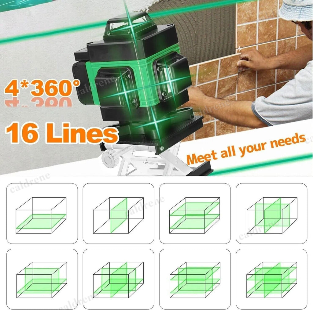 16-Line 4D Self-Leveling 360° Laser Level – view 7