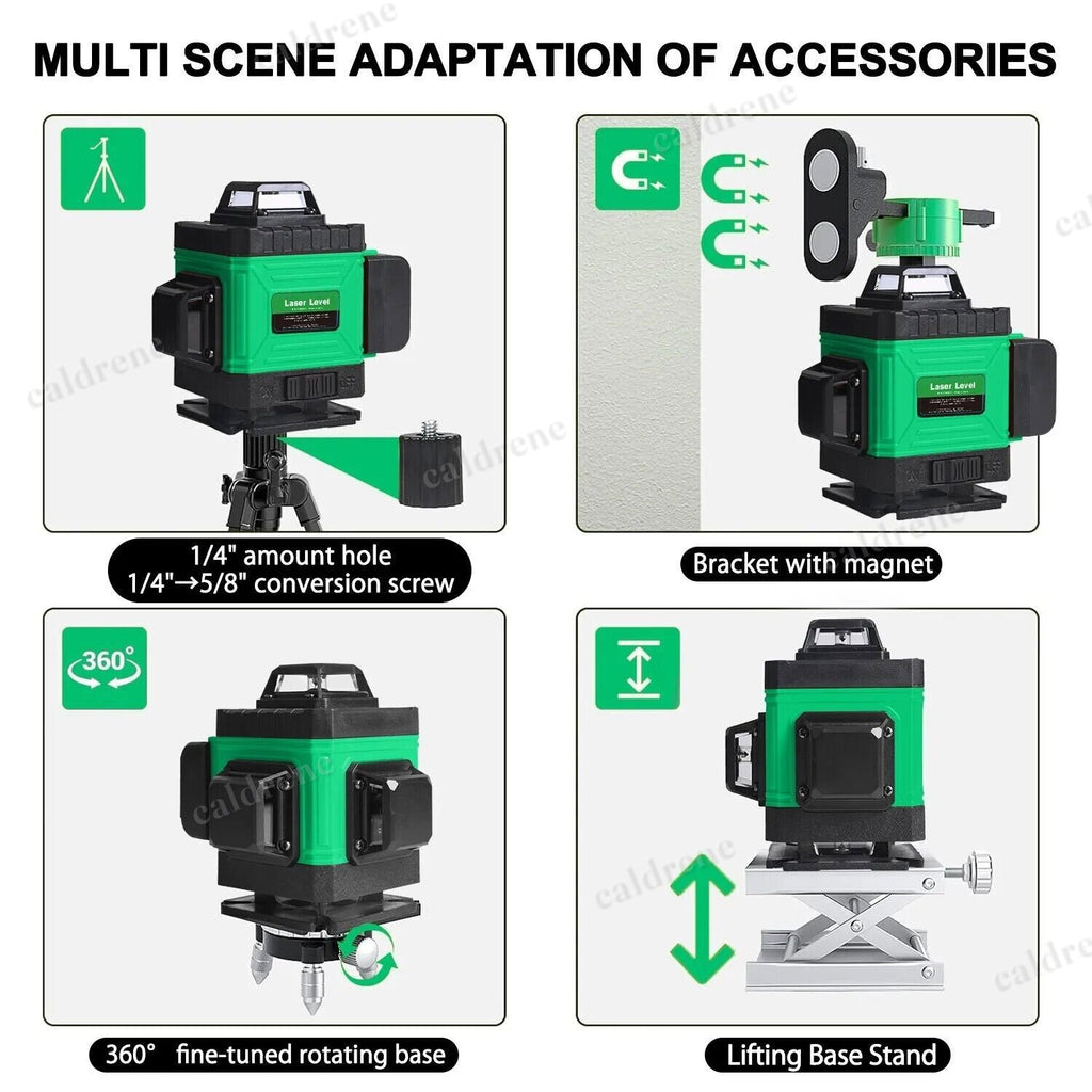 16-Line 4D Self-Leveling 360° Laser Level – view 9