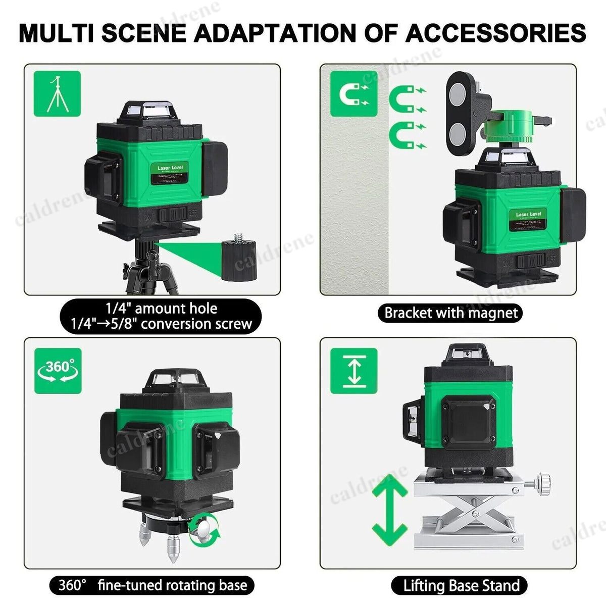 16-Line 4D Self-Leveling 360° Laser Level – view 9