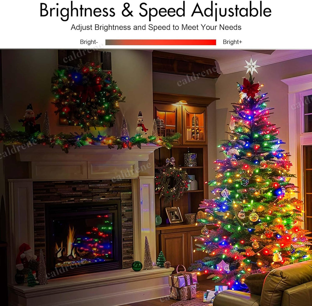 164ft 500 LED RGB Color Changing Christmas Lights with Remote – view 6