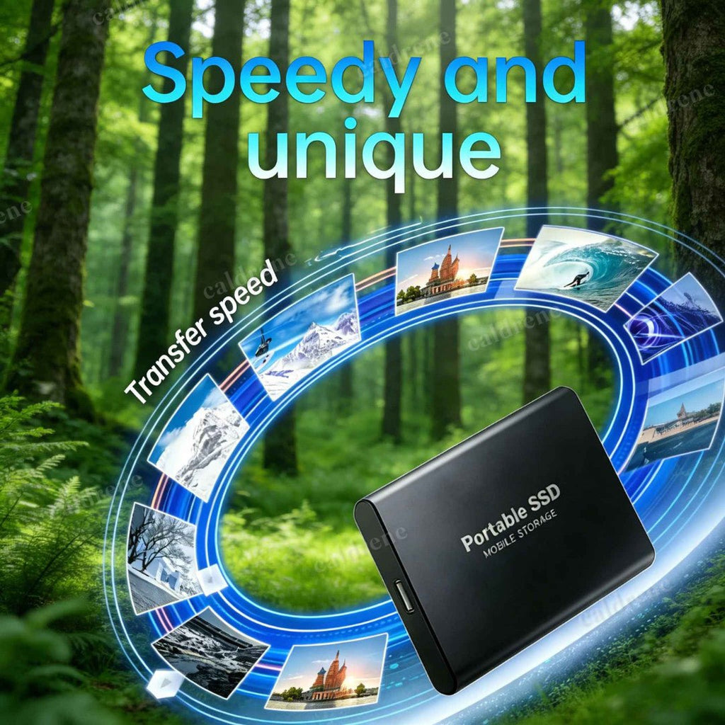 16TB Mass Storage Portable SSD USB3.2 External Hard Drive High – view 4