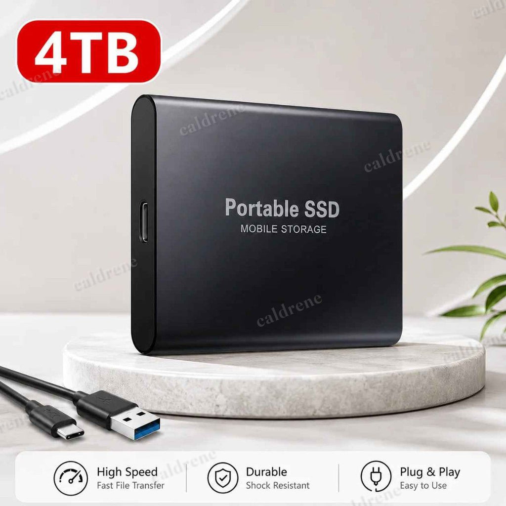 16TB Mass Storage Portable SSD USB3.2 External Hard Drive High – view 8