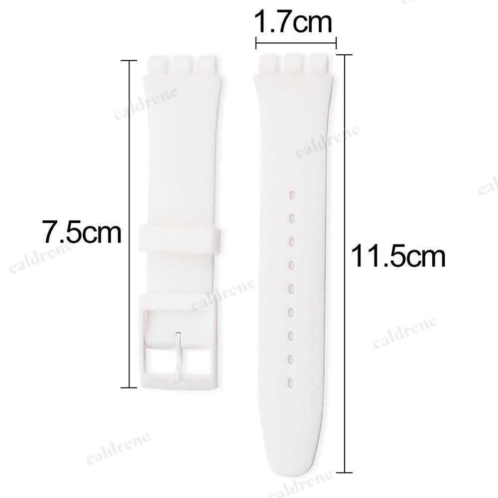 17mm Replacement Watch Band Strap for Swatch - Stylish & Durable – view 7