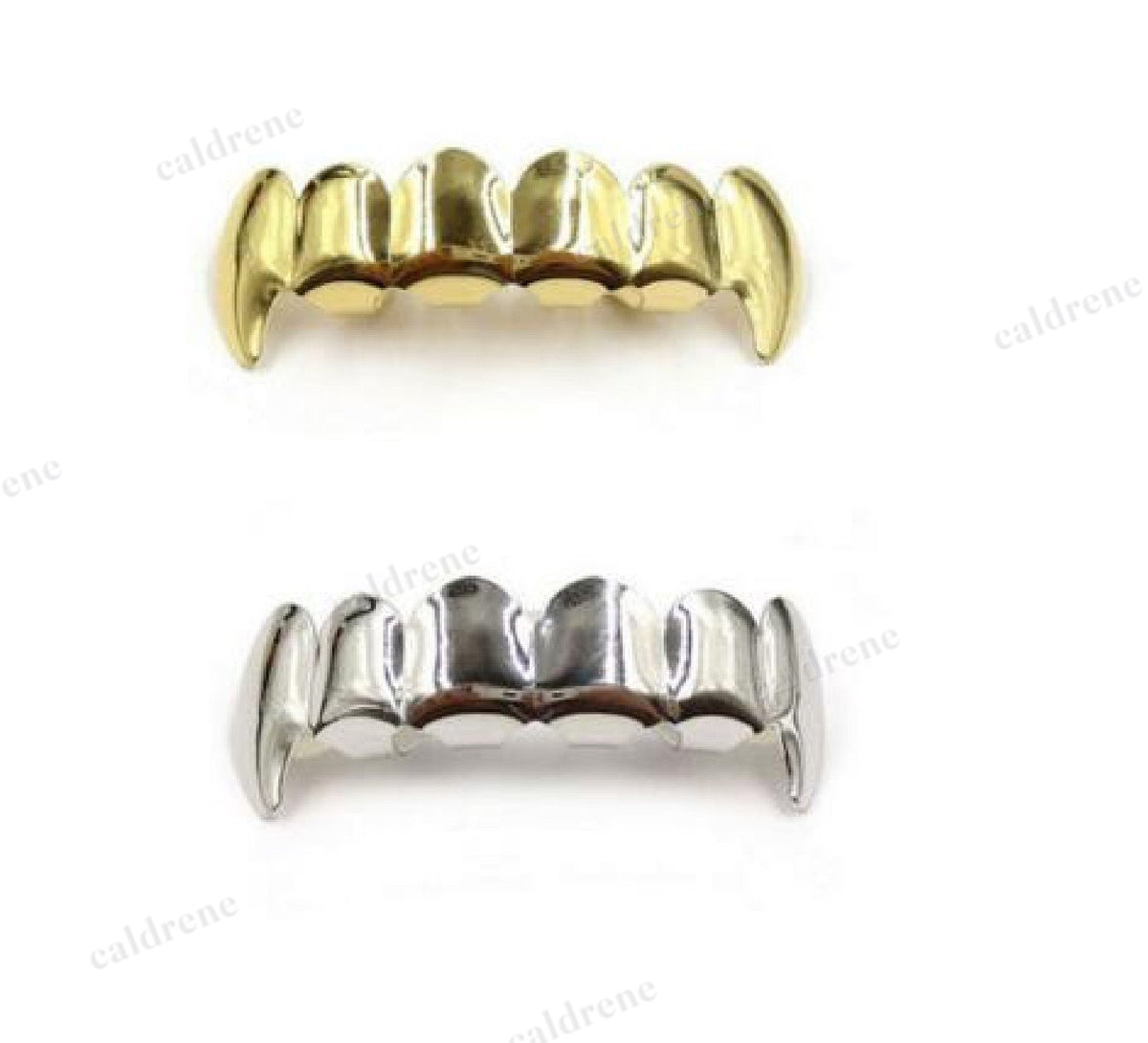 18k Gold Plated Grillz Set for Teeth in 3 Colors – view 5