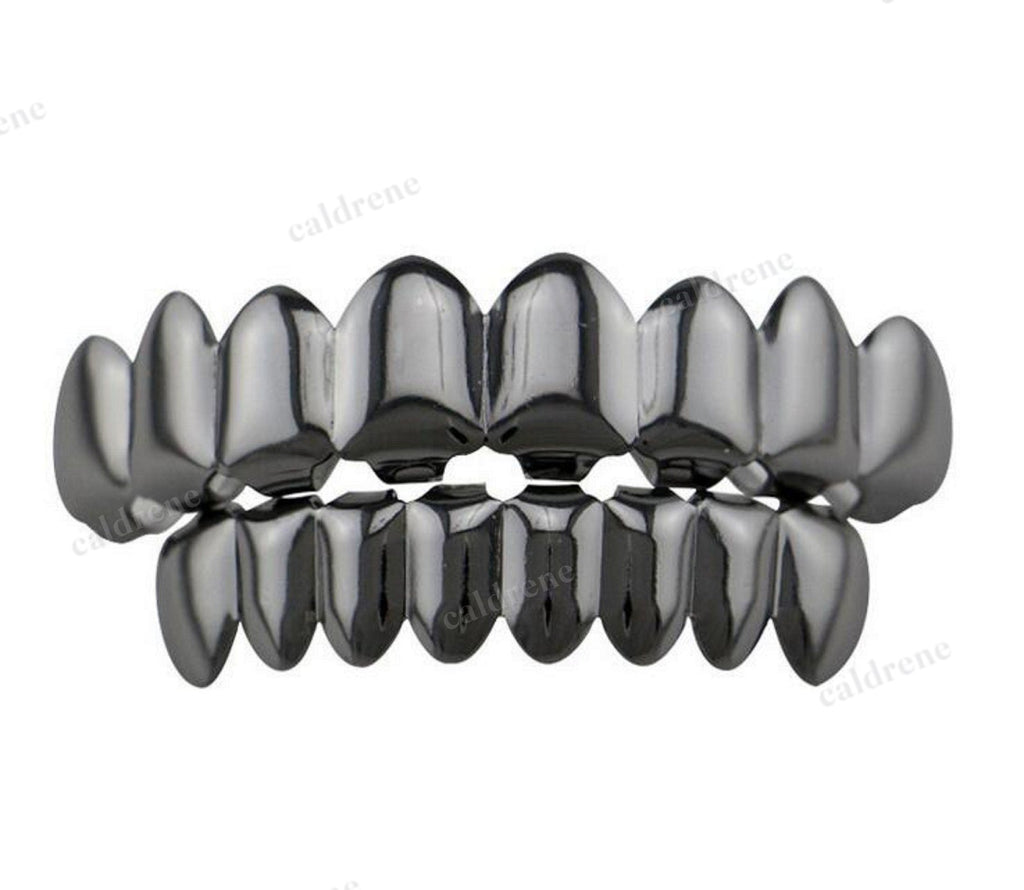 18k Gold Plated Grillz Set for Teeth in 3 Colors – view 6