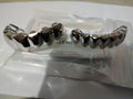18k Gold Plated Grillz Set for Teeth in 3 Colors – Silver