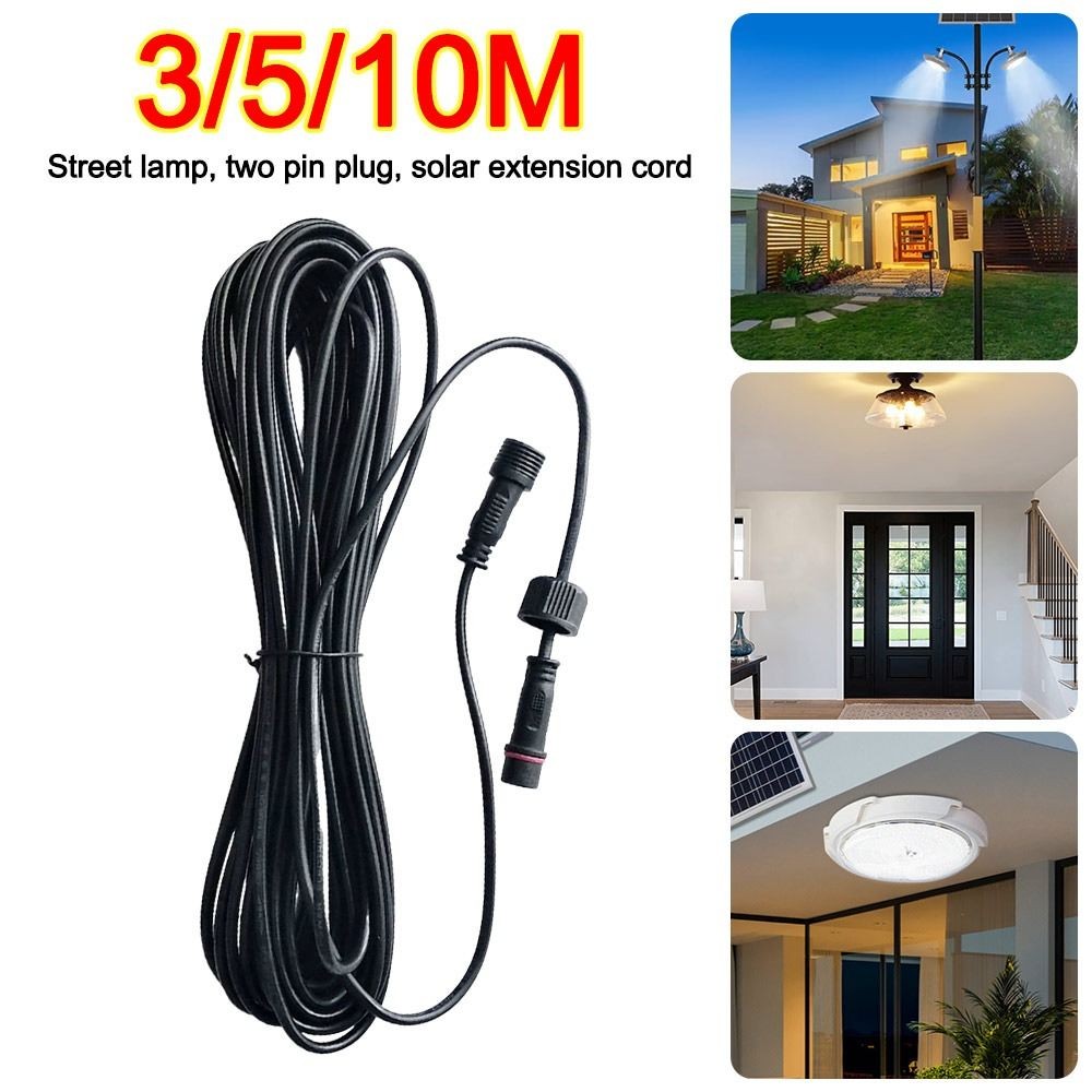 2 Pin Plug Solar Cable Extension for Solar Systems