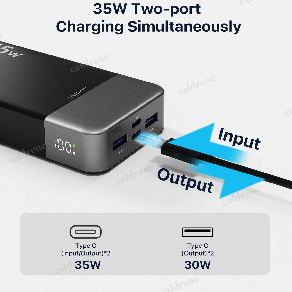 20000mAh Portable Power Bank, 35W Fast Charging – view 3