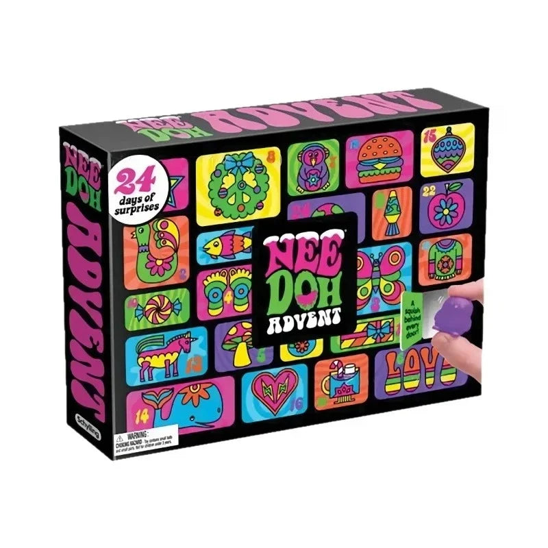 2026 Christmas Advent Calendar with 24 Fidget Doll Surprises – Caldrene
