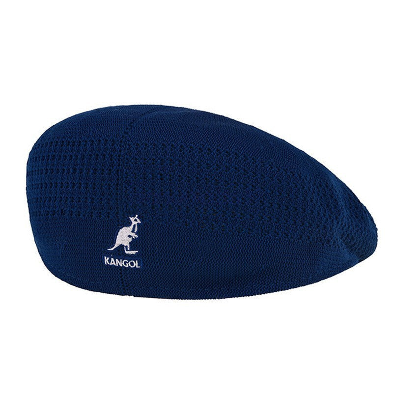 2026 SALE Summer Breathable Newsboy Woven Flat Caps Casual Men Women Beret Hat – Navy Blue