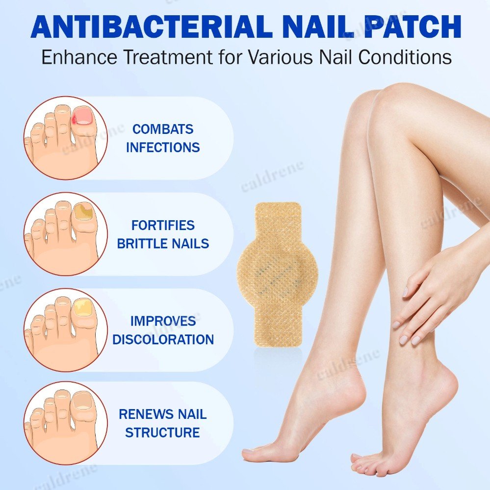 21-105PCS Toenail Antiseptic Patch Long Lasting Breathable Fungal Nail Patches – view 4