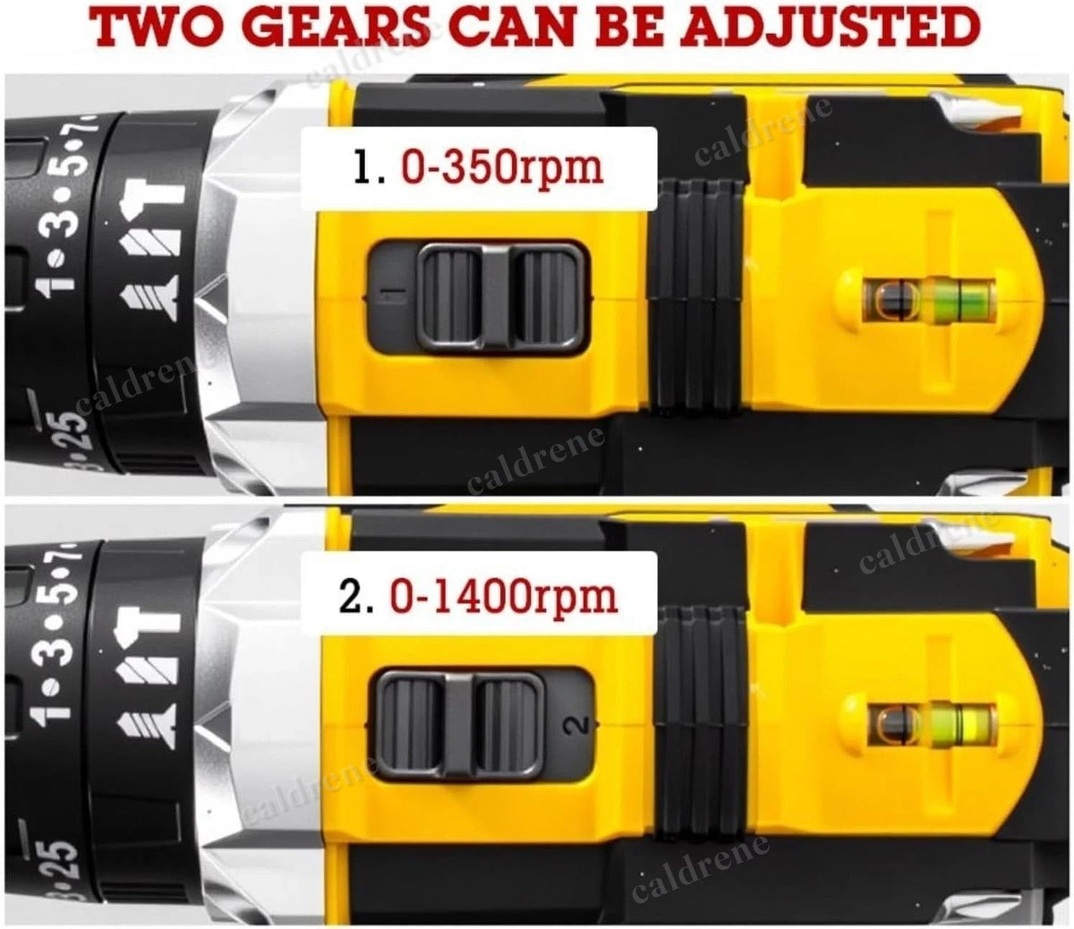 21V Cordless Drill Driver with Keyless Chuck and Work Light Kit – view 3
