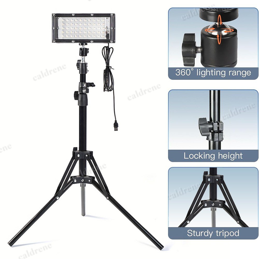22000 Lumen LED Work Lights with Foldable Tripod Stand, 2 Pack – view 2