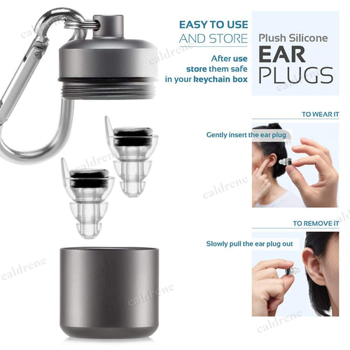 24dB High Fidelity Concert Earplugs for Musicians and Festivals – view 2