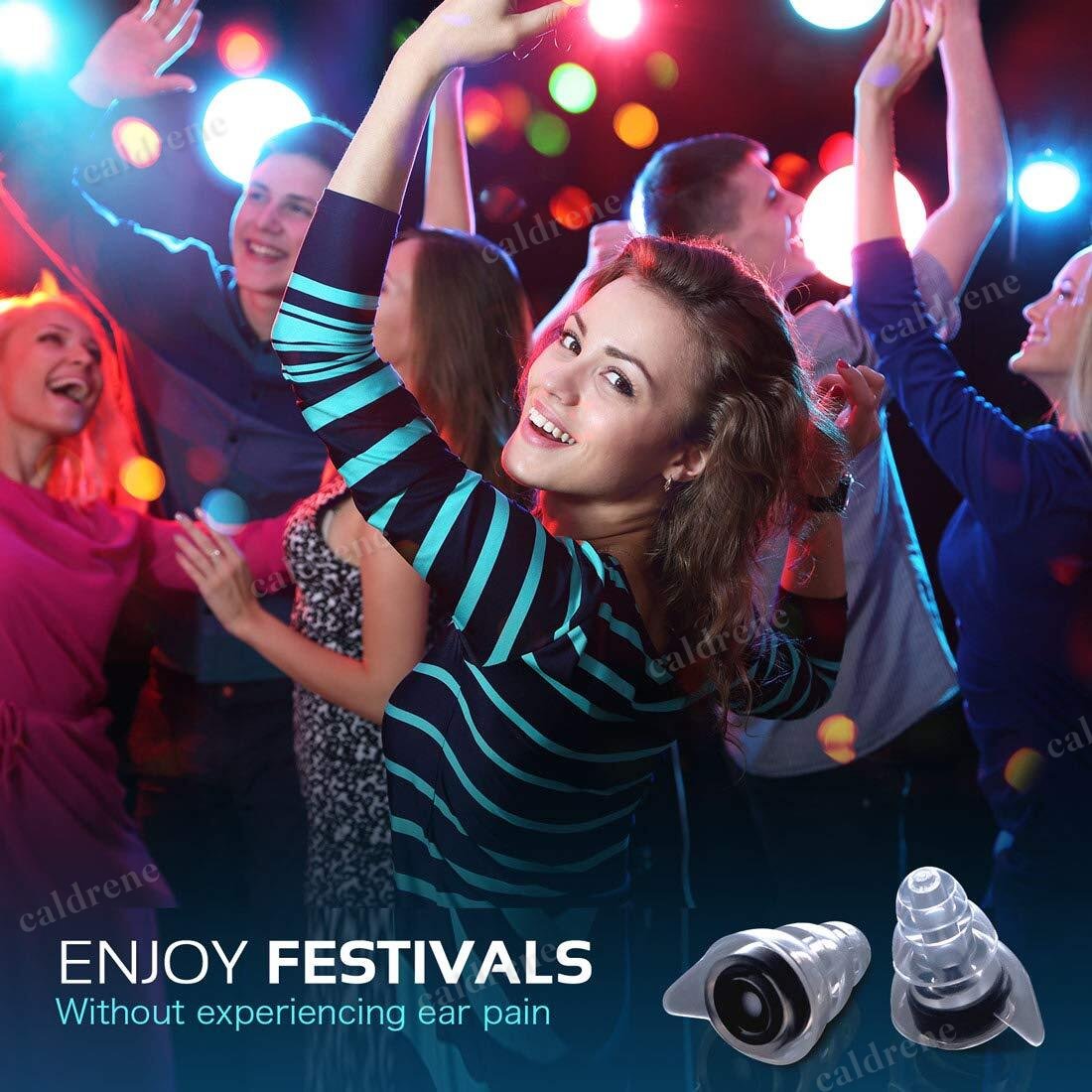 24dB High Fidelity Concert Earplugs for Musicians and Festivals – view 4