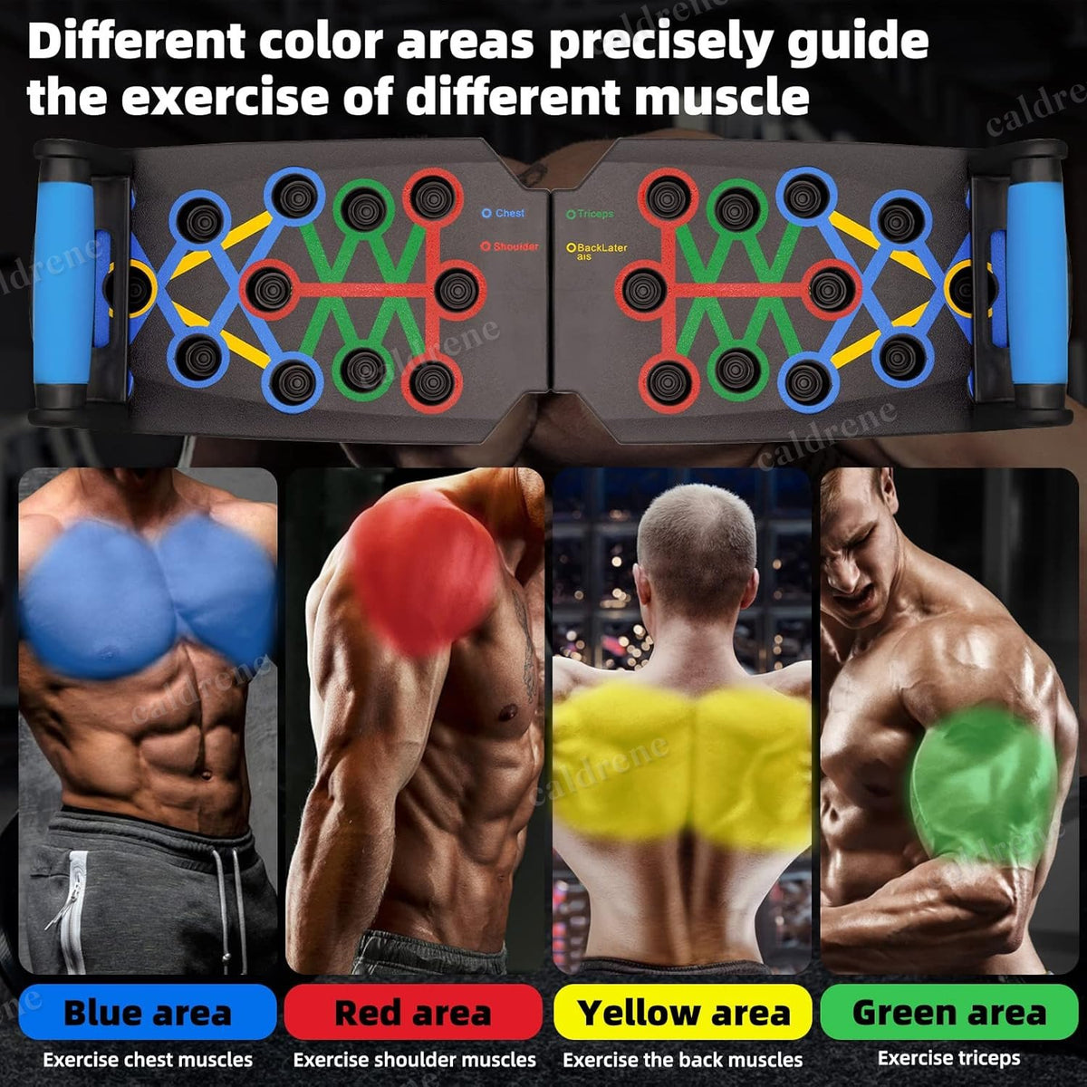28-in-1 Push-Up Board System – view 2