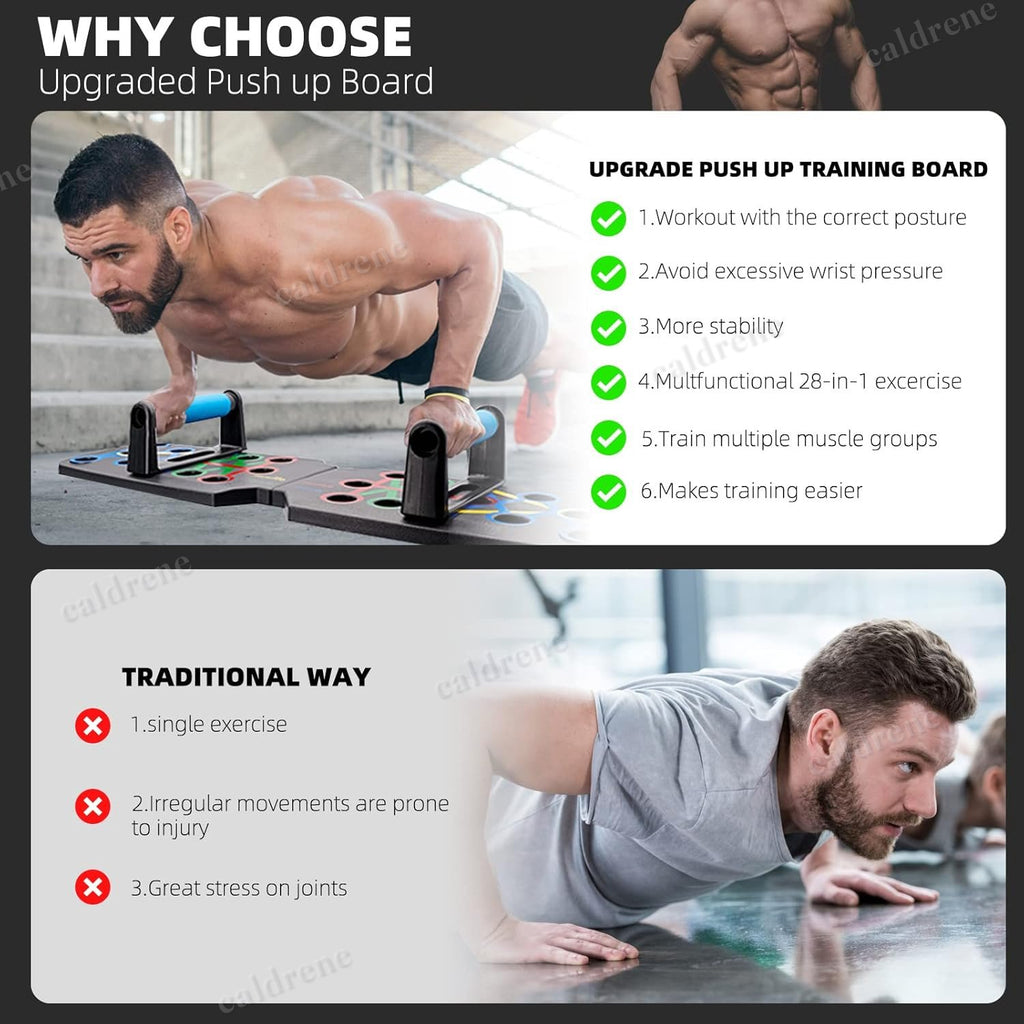 28-in-1 Push-Up Board System – view 3