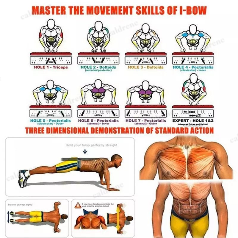 28-in-1 Push-Up Board System – view 8