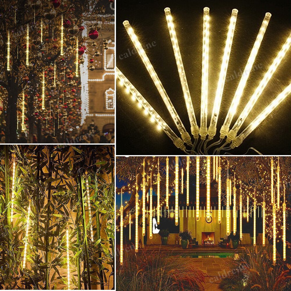 288 LED Solar Meteor Shower Tree Lights – view 10