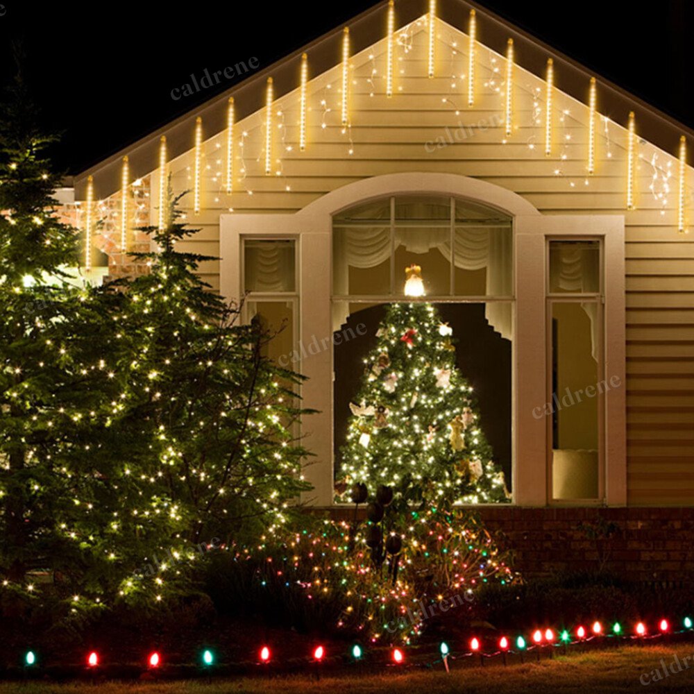 288 LED Solar Meteor Shower Tree Lights – view 9