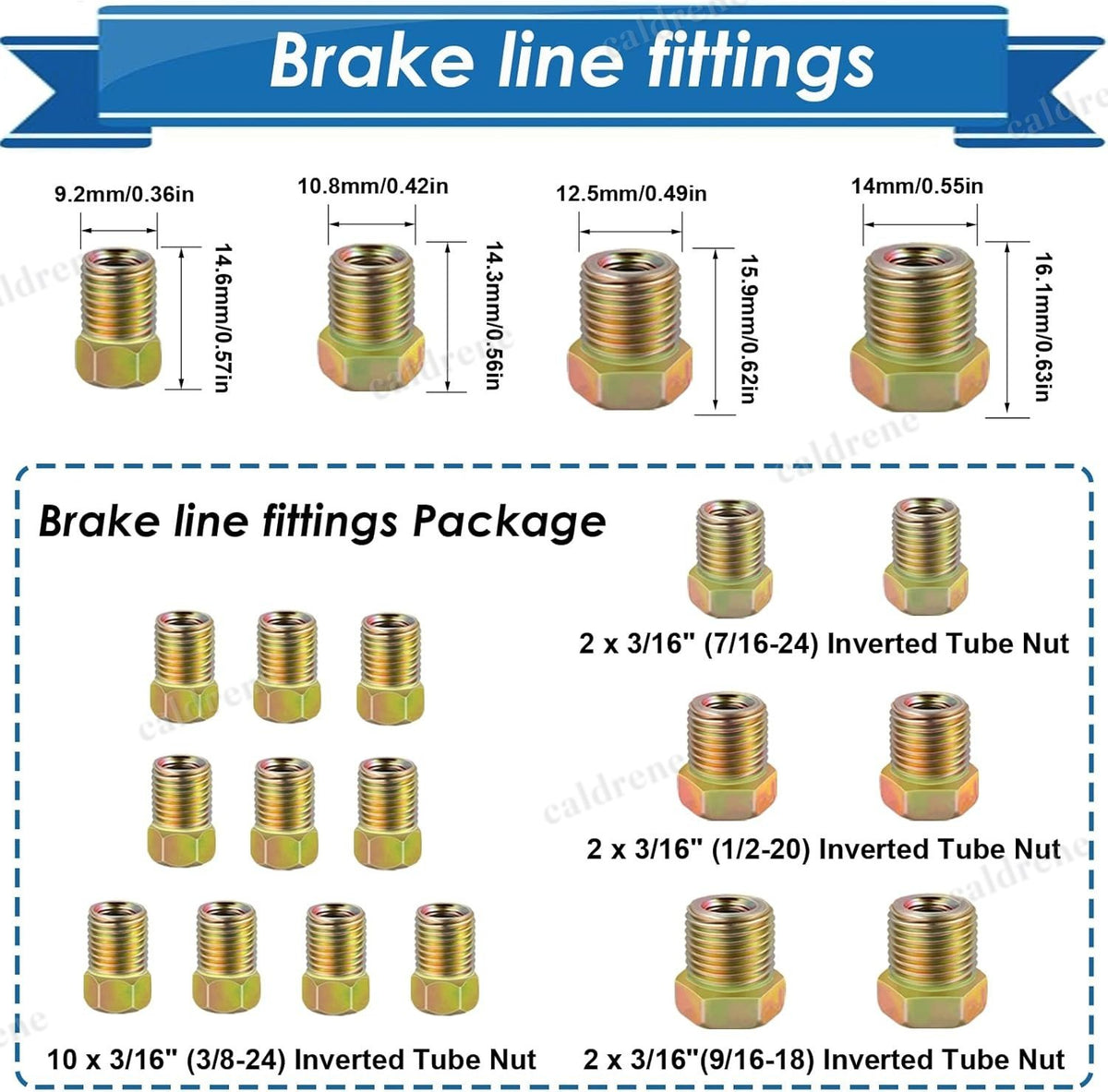 3/16 Inch Steel Brake Line Tubing Kit, 25 Ft – view 2