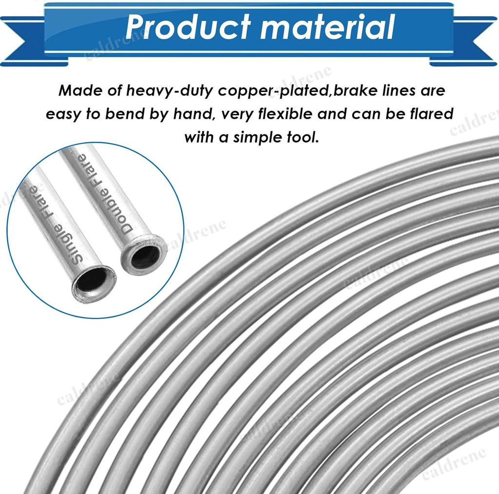 3/16 Inch Steel Brake Line Tubing Kit, 25 Ft – view 4