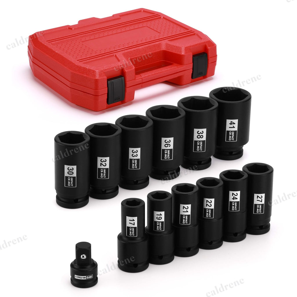 3/4 Drive Deep Impact Socket Set Jumbo Metric 17-41mm, 13 Piece – view 2