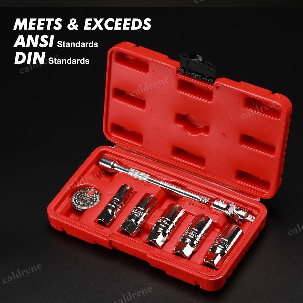 3/8 Drive Spark Plug Socket Set with Extension Bar, 8 Piece – view 8