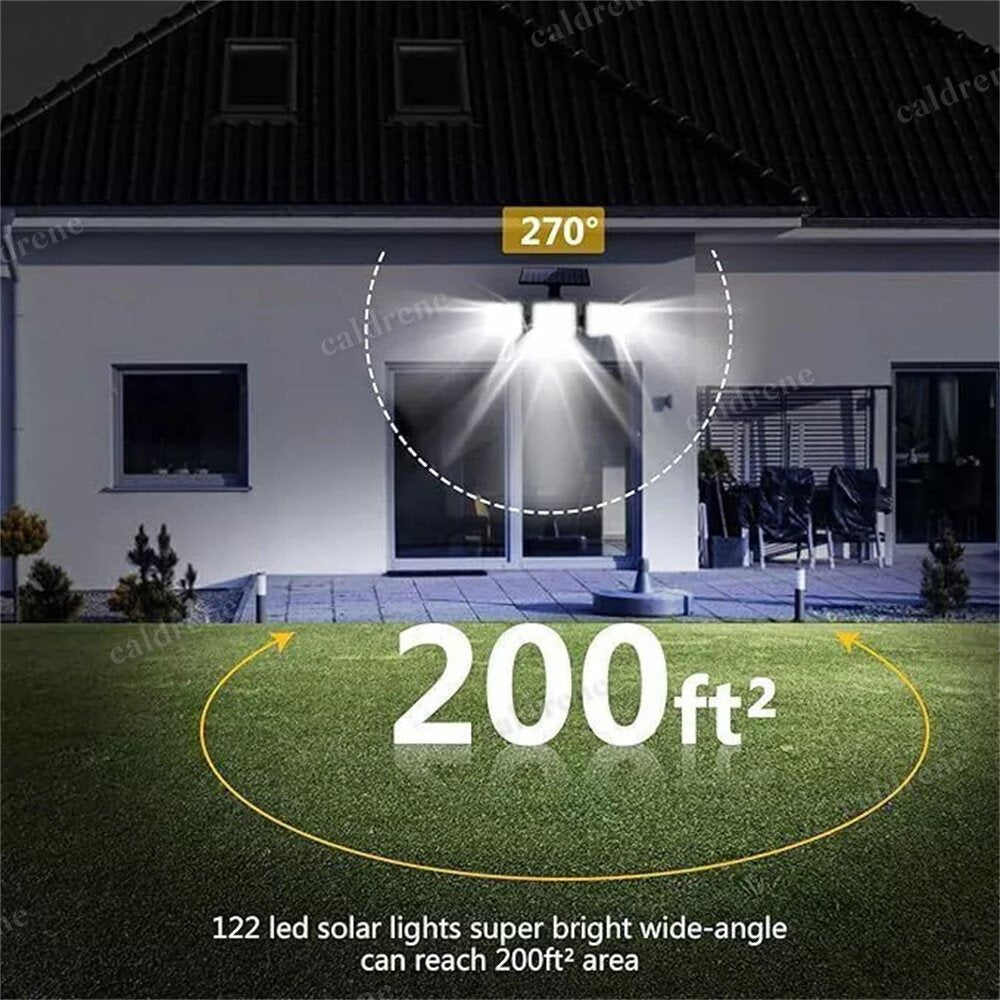 3 Head LED Solar Security Light Motion Sensor Waterproof – view 8