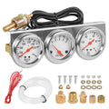 3-in-1 52mm Car Triple Gauge Set, Water Temp, Oil Pressure and Volt
