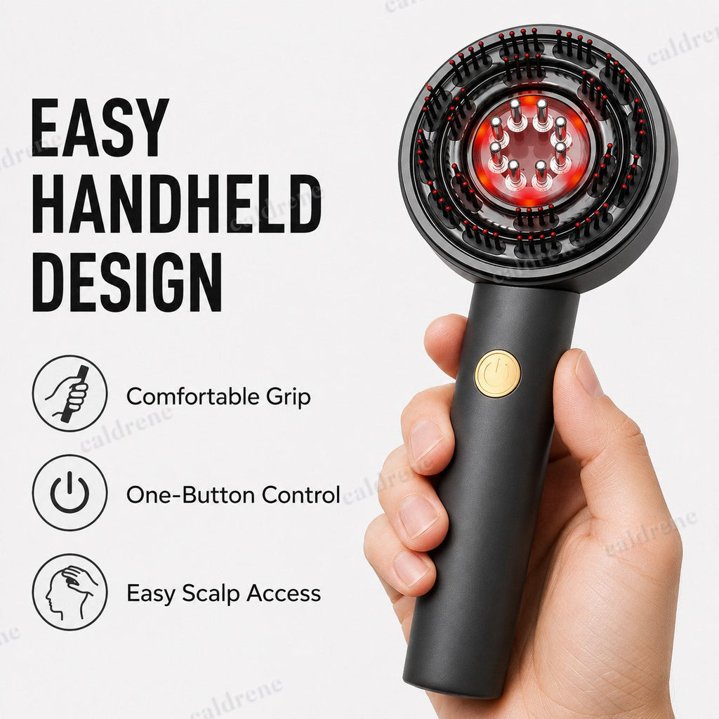 3-in-1 Red Light Scalp Massager and Oil Applicator, USB-C – view 8