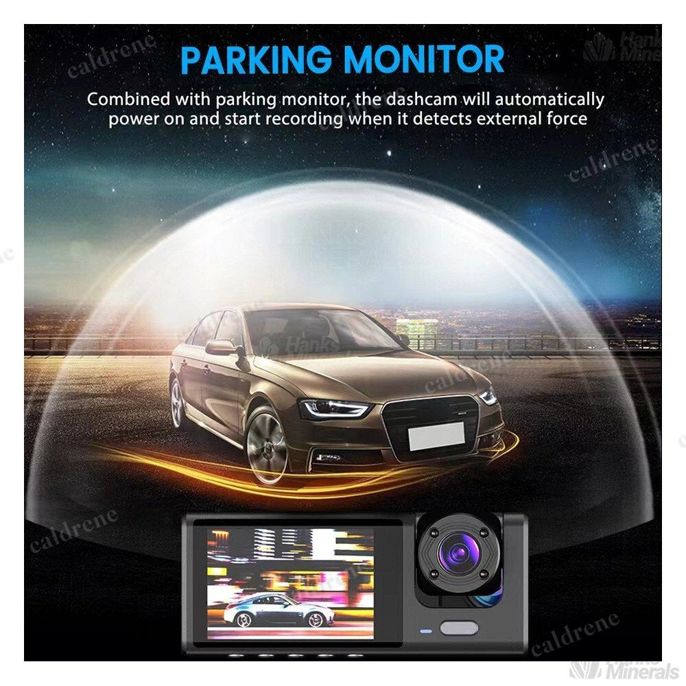 3-Lens 1080P Dash Cam, Front Rear and Inside – view 6
