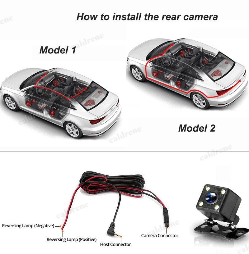 3 Lens Dash Cam 1080P, Front Cabin Rear, Night Vision – view 9