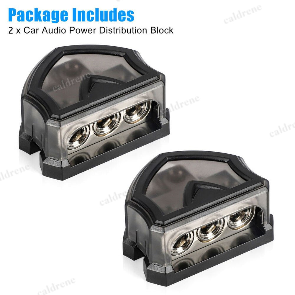 3-Way 0 Gauge Power and Ground Distribution Block, 2 Pack – view 5