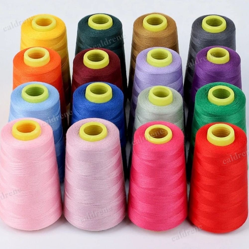 3000 Yards Solid Color Polyester Sewing Thread for Hand and Machine Use – view 5
