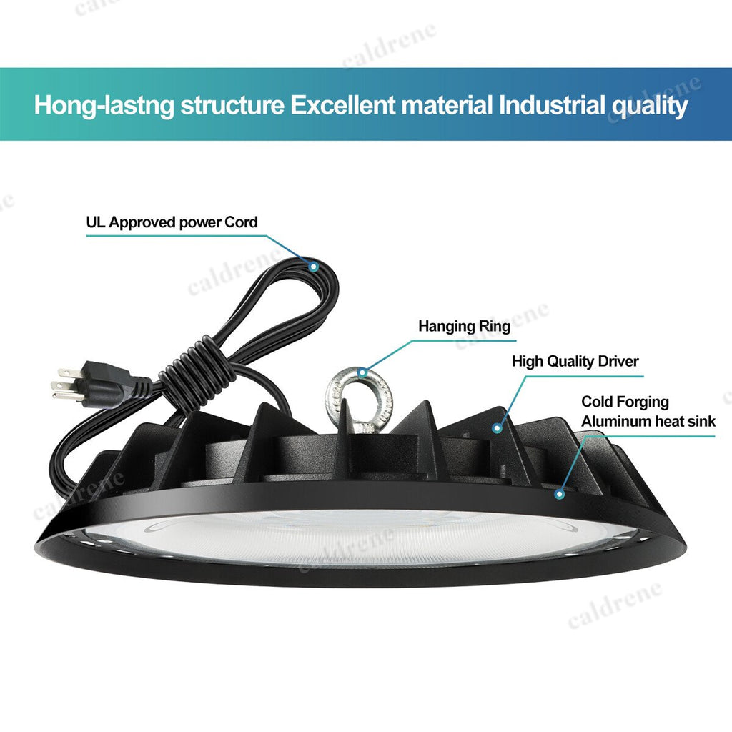 300W UFO LED High Bay Shop Light for Garage and Workshop – view 4