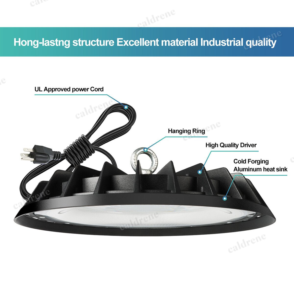 300W UFO LED High Bay Shop Light for Garage and Workshop – view 4