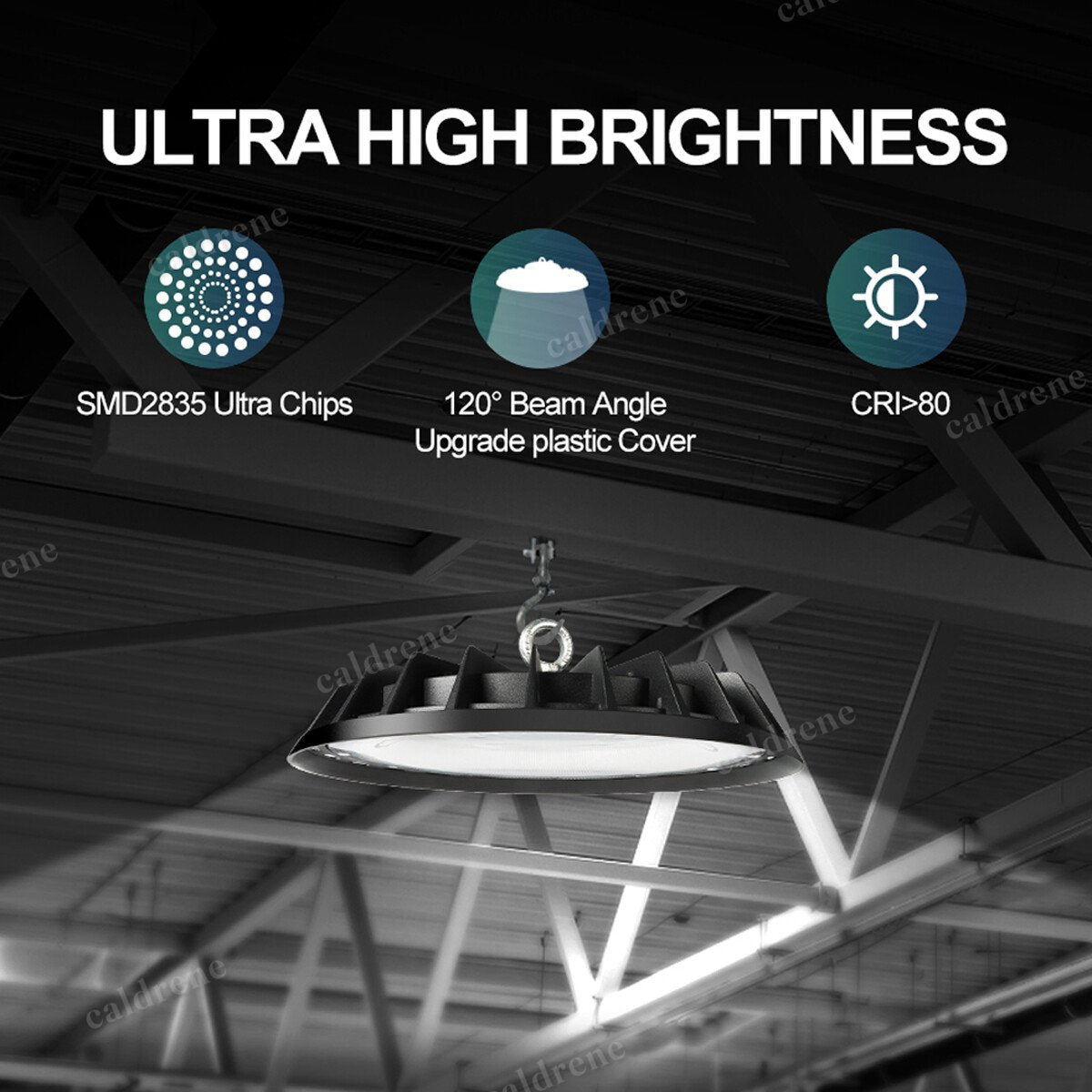 300W UFO LED High Bay Shop Light for Garage and Workshop – view 5