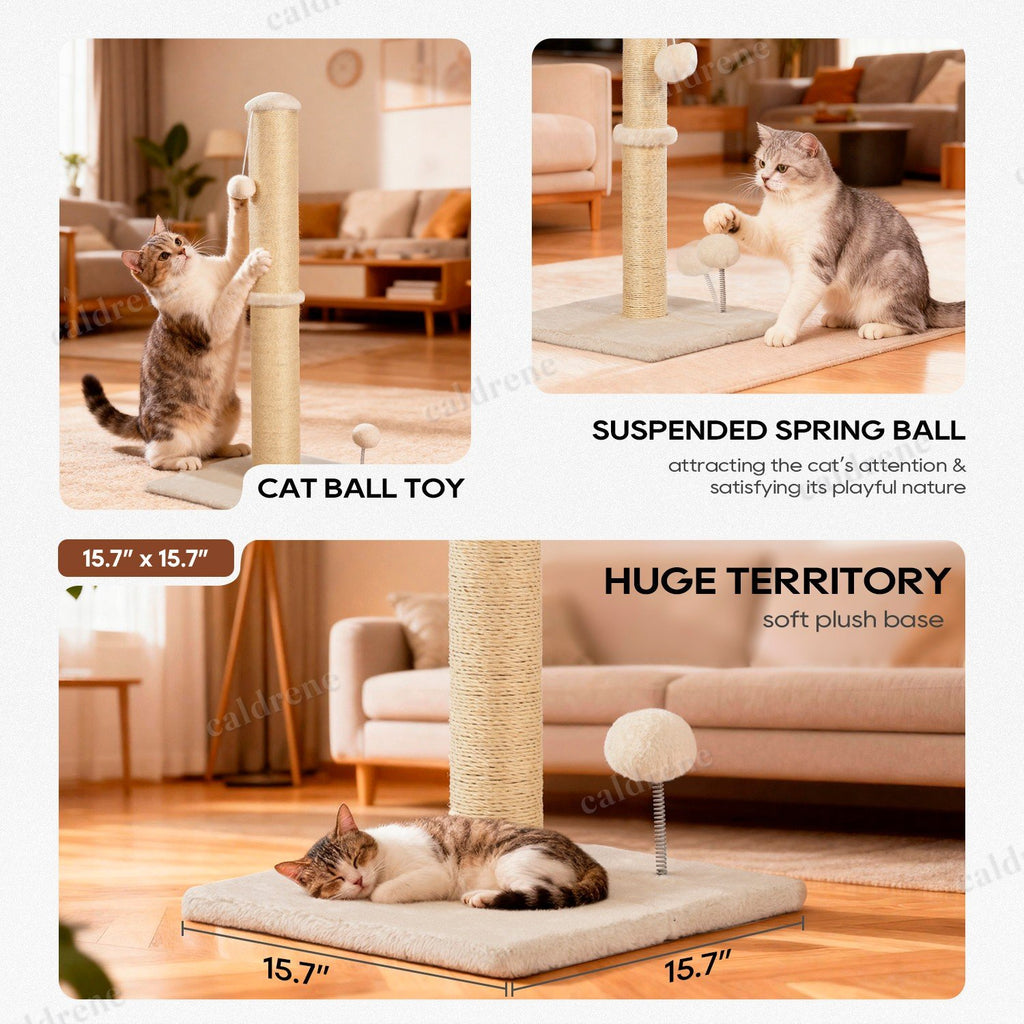 33 Inch Sisal Cat Scratching Post – view 10