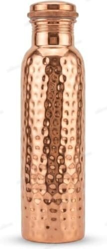 34oz Handmade Hammered Pure Copper Water Bottle – view 5