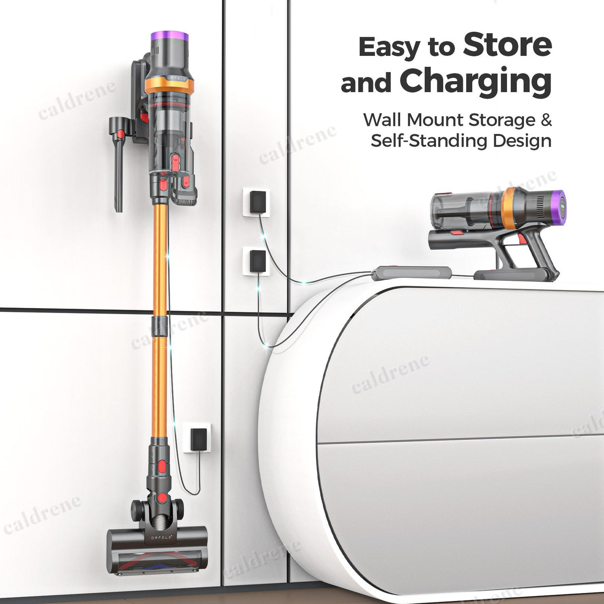35KPA Lightweight Cordless Stick Vacuum with Anti Tangle Brush – view 8