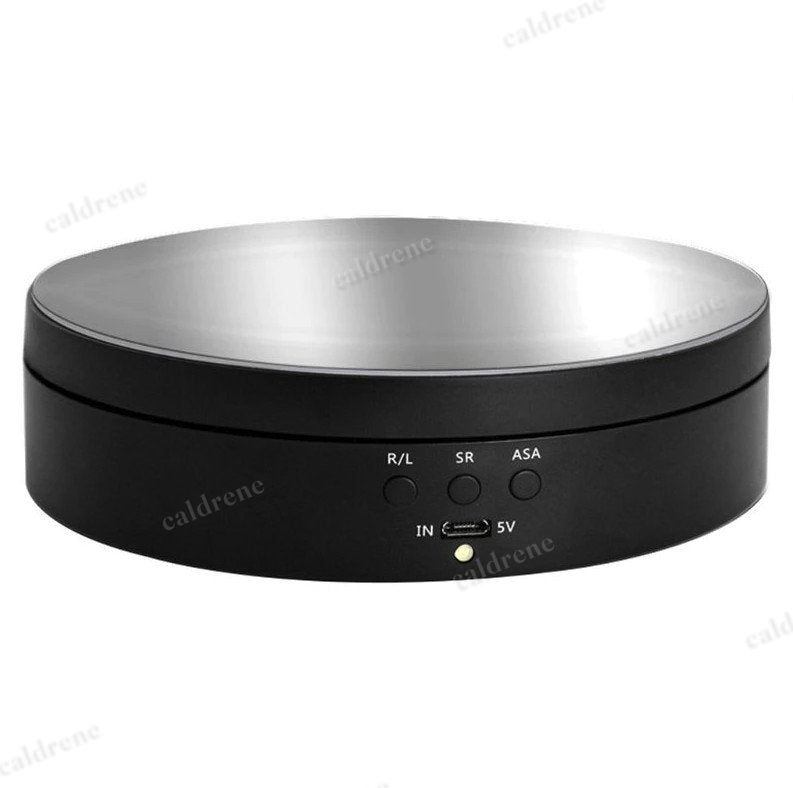 360 Degree Motorized Rotating Display Stand for Jewelry and Photos – view 10