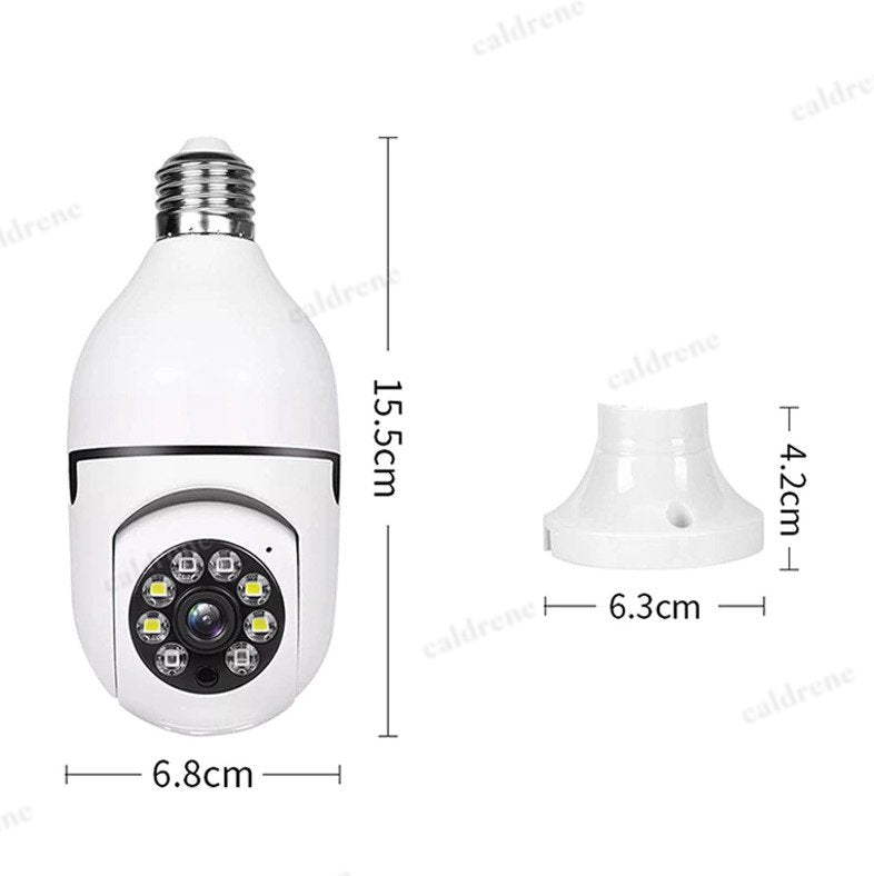 360° WiFi Light Bulb Security Camera – view 10