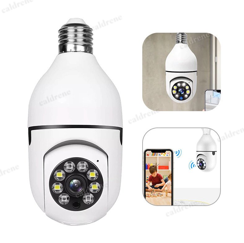 360° WiFi Light Bulb Security Camera – view 2