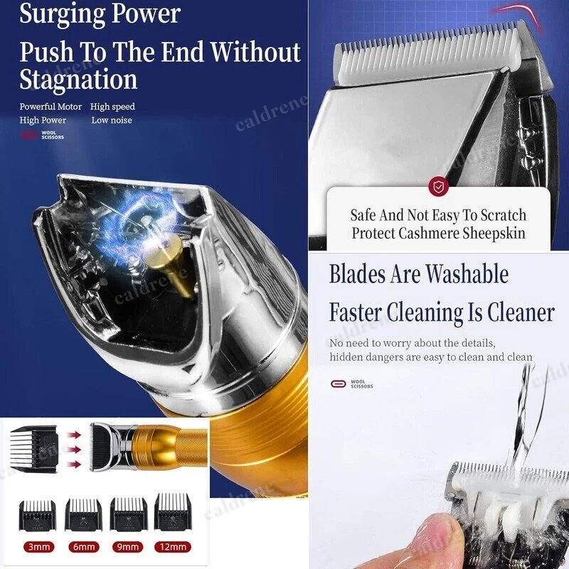 380W Heavy-Duty Electric Dog Grooming Clippers – view 8