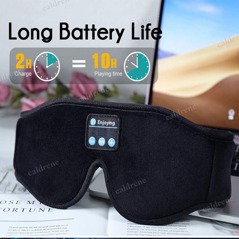 3D Sleep Mask with Bluetooth Headphones – view 10