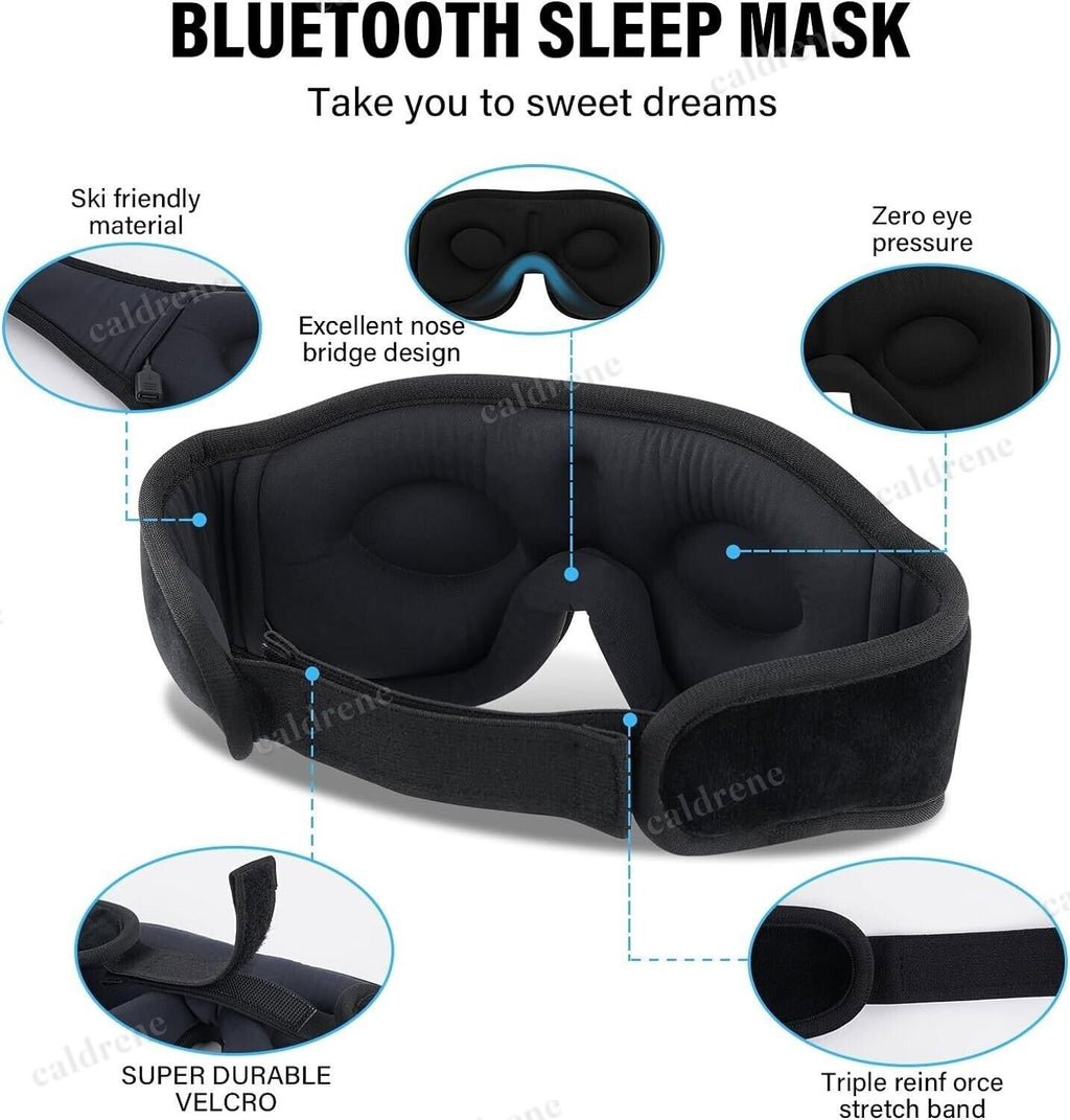 3D Sleep Mask with Bluetooth Headphones – view 5