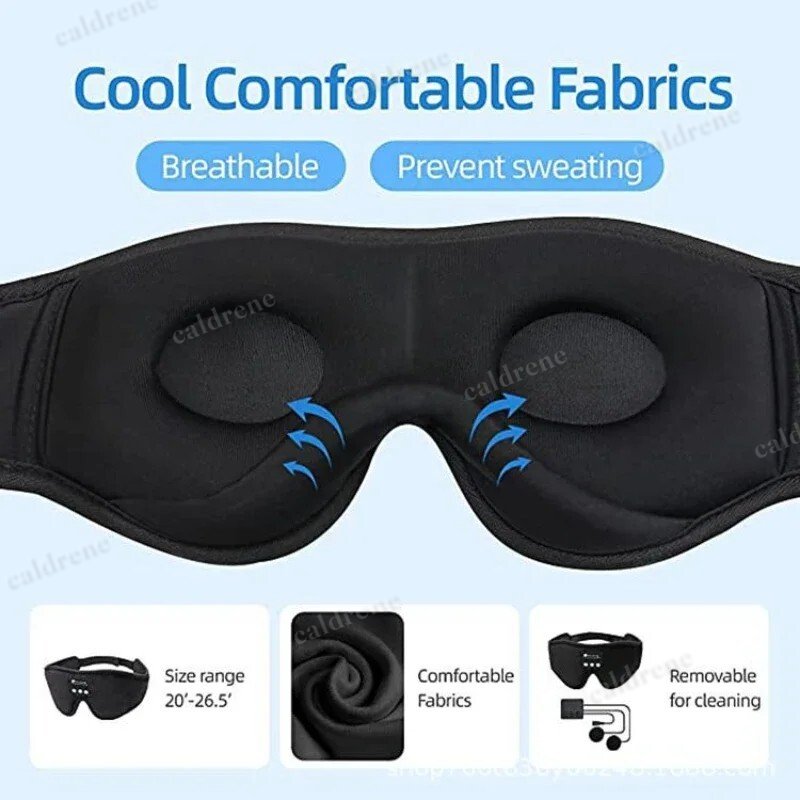 3D Sleep Mask with Bluetooth Headphones – view 8