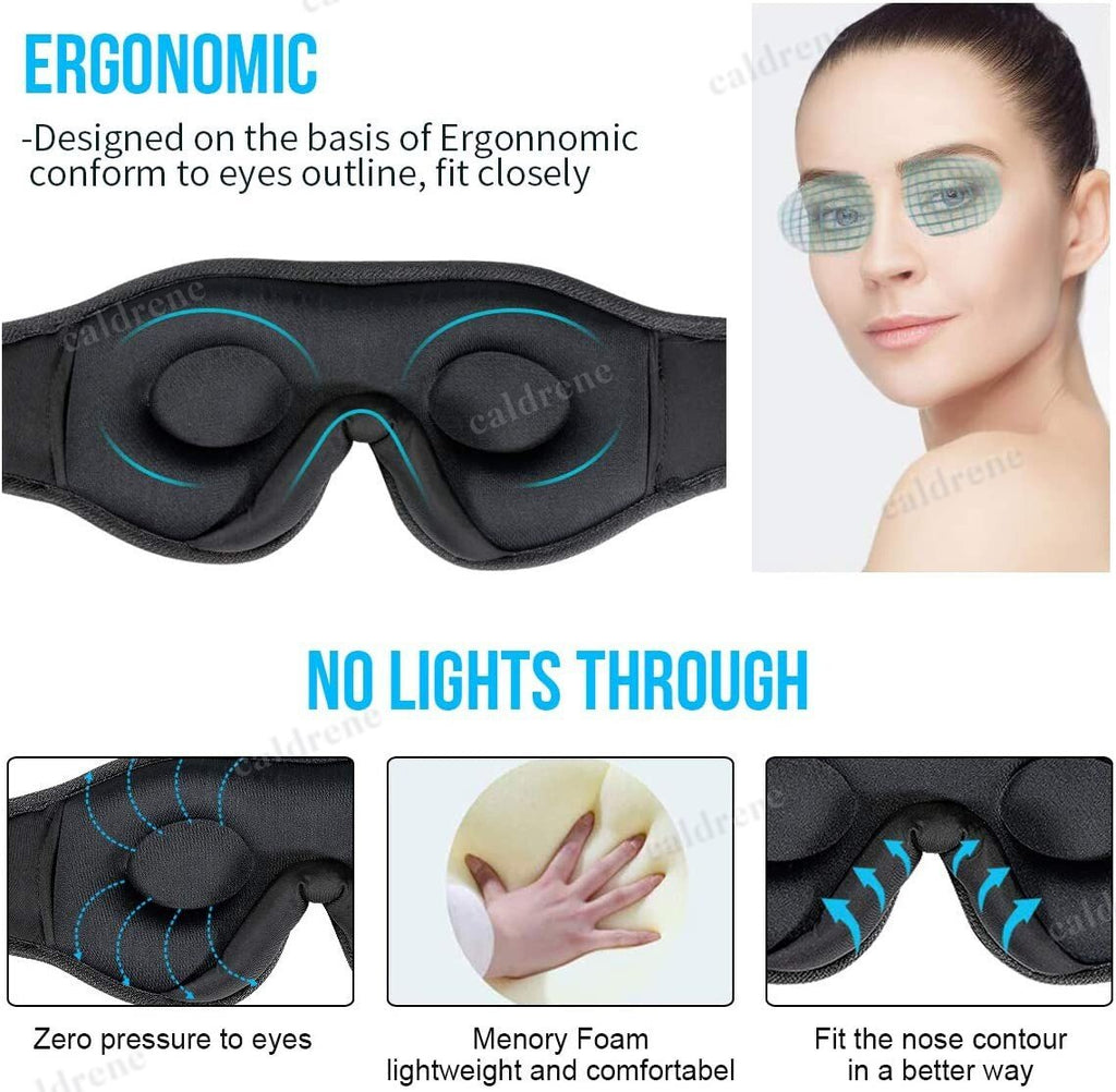 3D Sleep Mask with Bluetooth Headphones – view 9